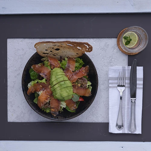 Insalata Con Salmone Marinato