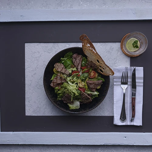Insalata Di Bistecca Alla Griglia