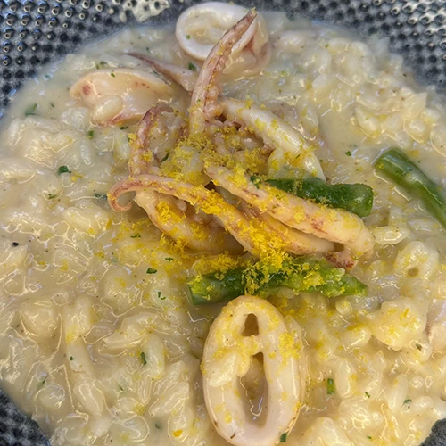 Kalamarlı Risotto