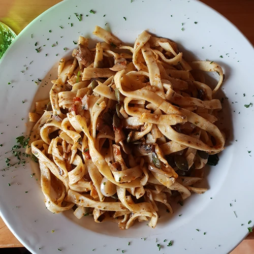 Porcini Mantarlı Tagliatelle